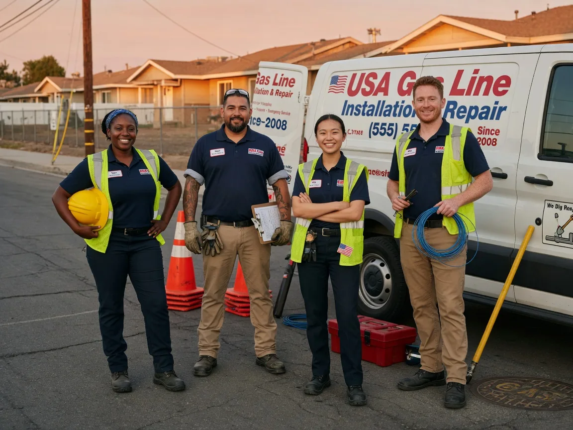 Gas Line Installation company in Fayetteville, GA
